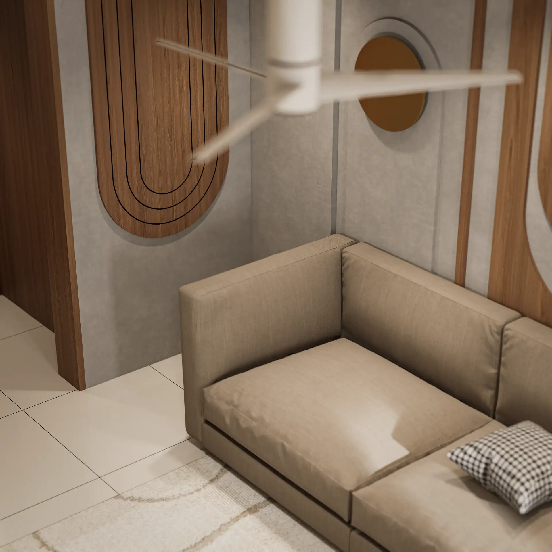 Silver Heights – Living room view 05